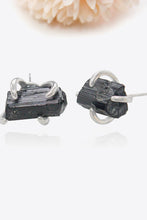 Load image into Gallery viewer, Tourmaline 4-Prong Stud Earrings