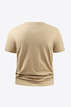 Load image into Gallery viewer, Graphic Round Neck Short Sleeve Tee Shirt