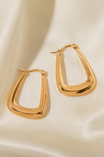 Load image into Gallery viewer, 18K Gold-Plated Geometric Earrings
