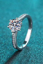 Load image into Gallery viewer, 925 Sterling Silver Moissanite Ring
