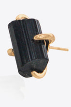 Load image into Gallery viewer, Tourmaline 4-Prong Stud Earrings
