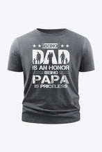 Load image into Gallery viewer, Graphic Round Neck Short Sleeve Tee Shirt