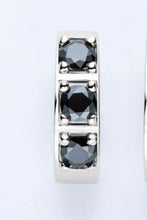 Load image into Gallery viewer, Inlaid Moissanite Huggie Earrings