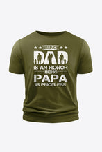 Load image into Gallery viewer, Graphic Round Neck Short Sleeve Tee Shirt