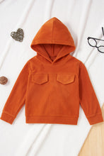 Load image into Gallery viewer, Kids Pocketed Hoodie and Side Stripe Pants Set
