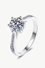 Load image into Gallery viewer, 925 Sterling Silver Moissanite Ring