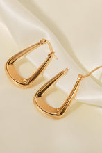 Load image into Gallery viewer, 18K Gold-Plated Geometric Earrings